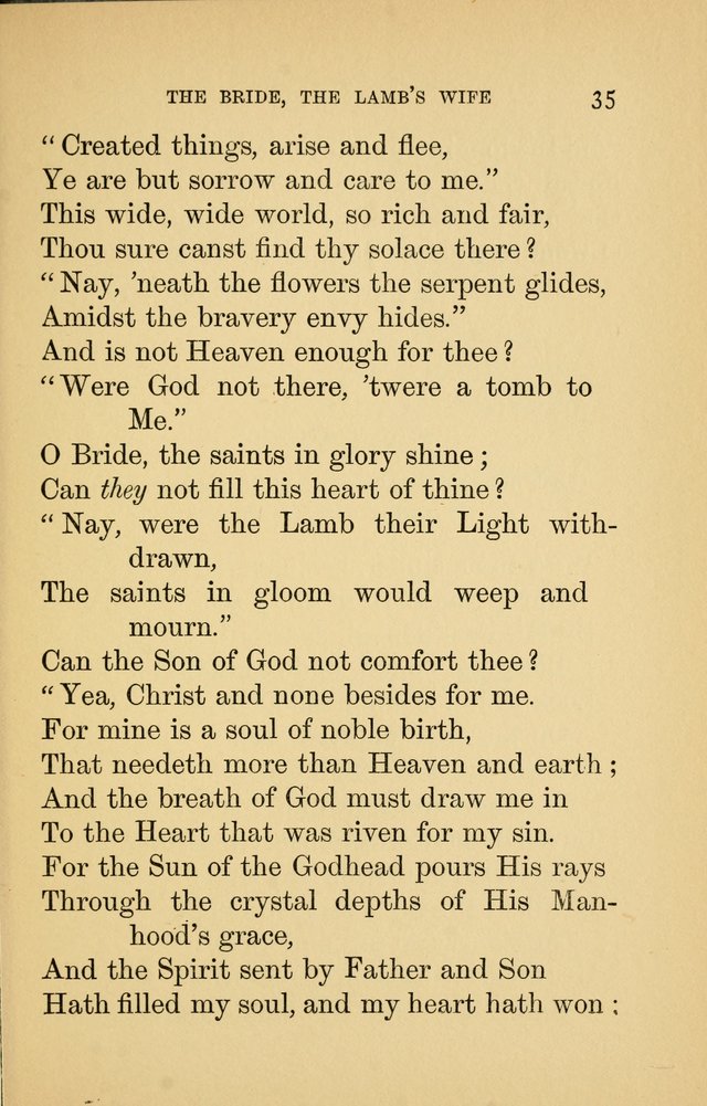 Hymns of Ter Steegen and Others (Second Series) page 35