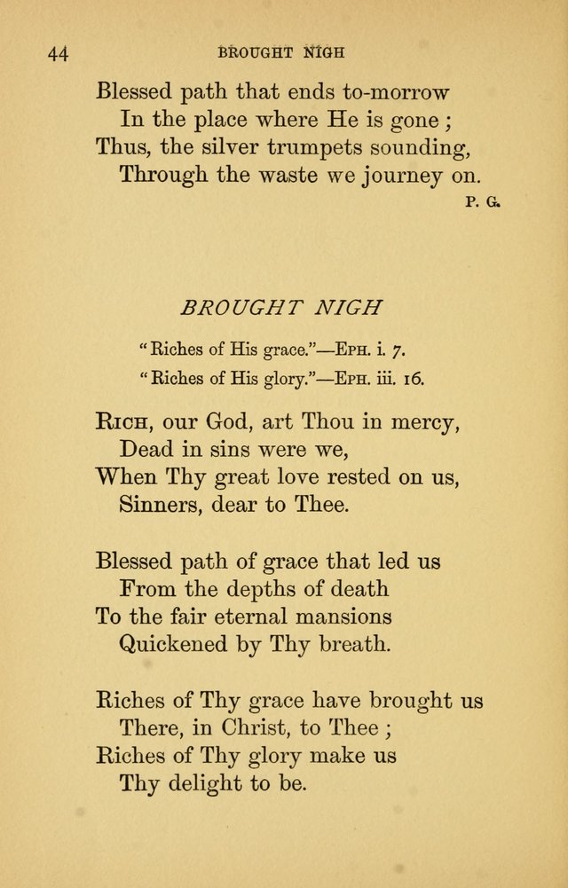 Hymns of Ter Steegen and Others (Second Series) page 44