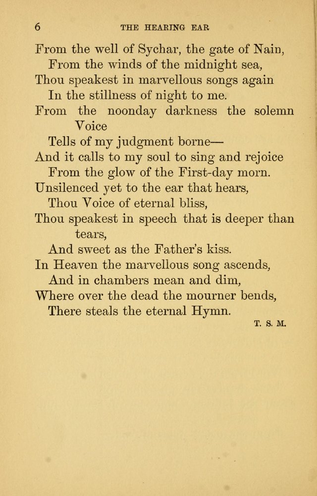 Hymns of Ter Steegen and Others (Second Series) page 6