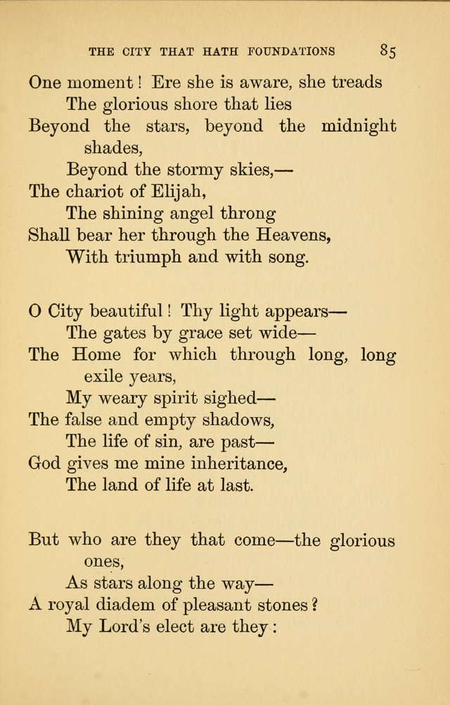 Hymns of Ter Steegen and Others (Second Series) page 85