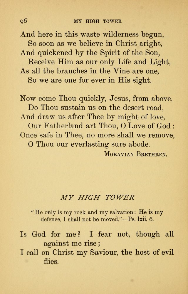 Hymns of Ter Steegen and Others (Second Series) page 96