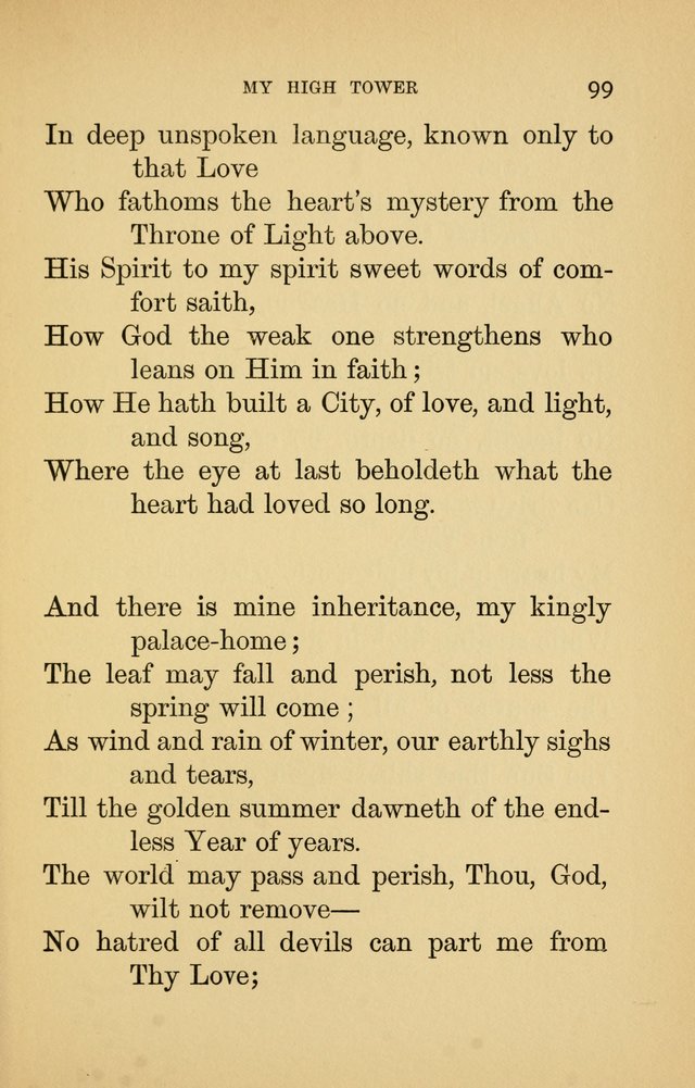 Hymns of Ter Steegen and Others (Second Series) page 99