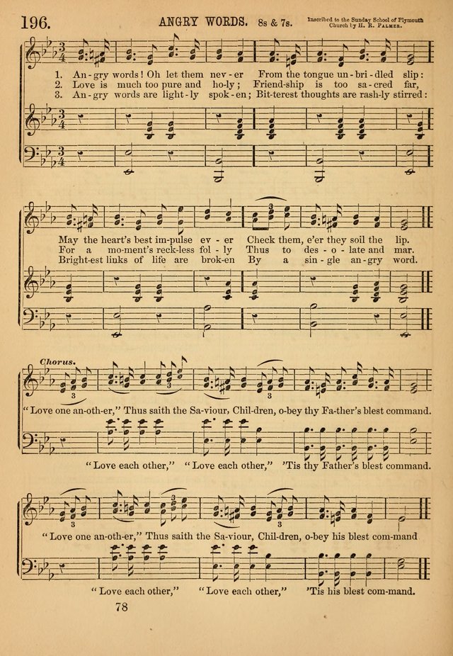 Hymn, Tune, and Service Book for Sunday Schools page 168