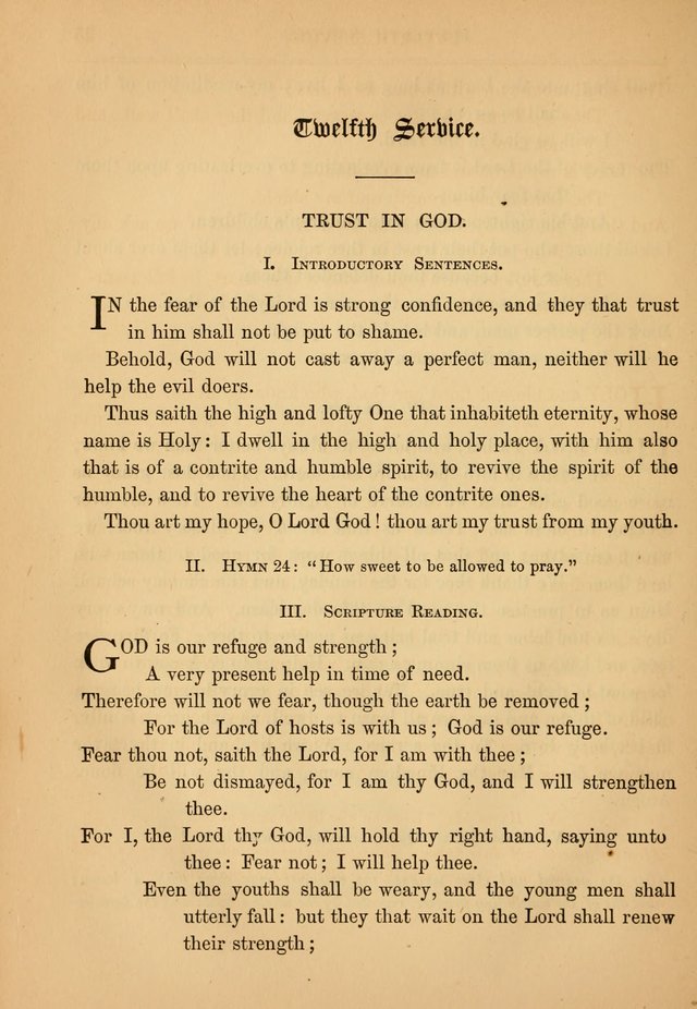 Hymn, Tune, and Service Book for Sunday Schools page 22