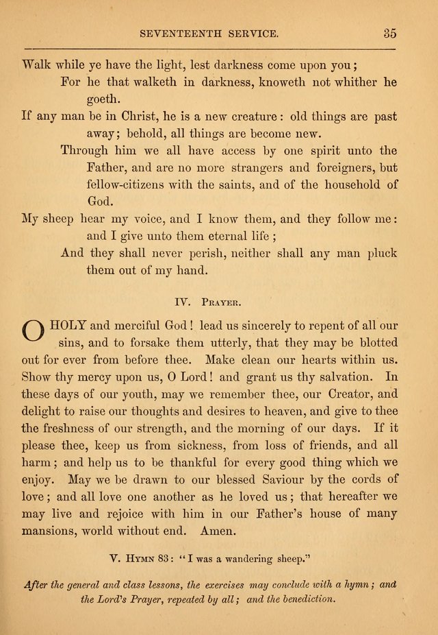 Hymn, Tune, and Service Book for Sunday Schools page 33