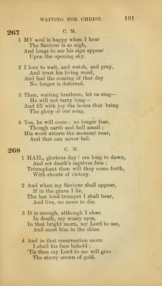 Hymns and Tunes: for those who keep the commandments of God and the faith of Jesus. page 196