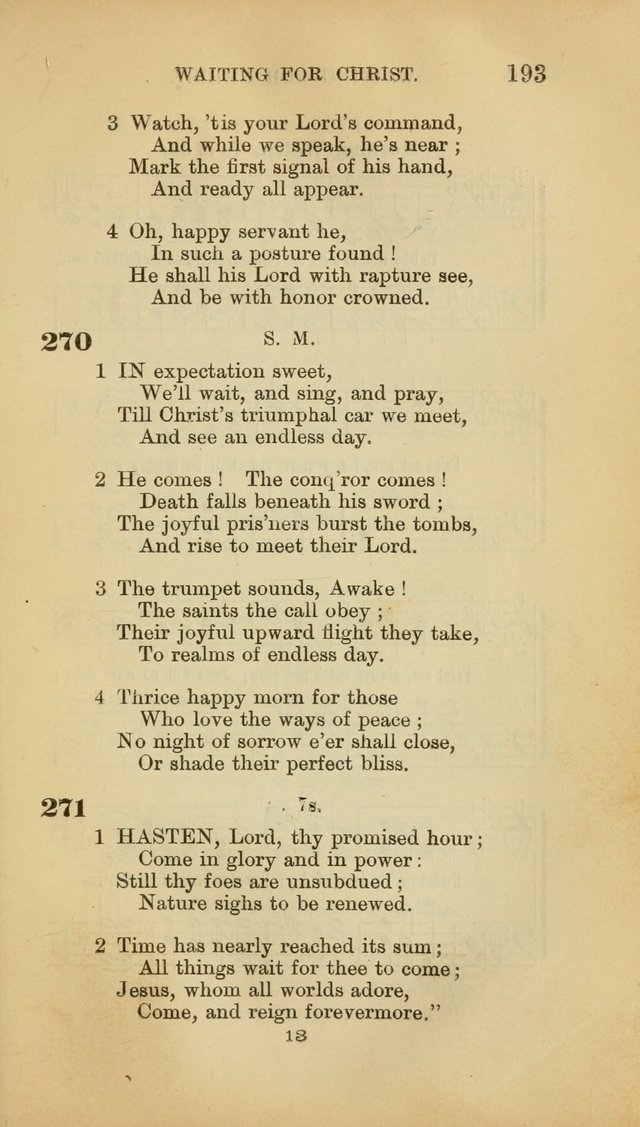 Hymns and Tunes: for those who keep the commandments of God and the faith of Jesus. page 198