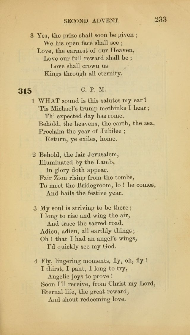 Hymns and Tunes: for those who keep the commandments of God and the faith of Jesus. page 238