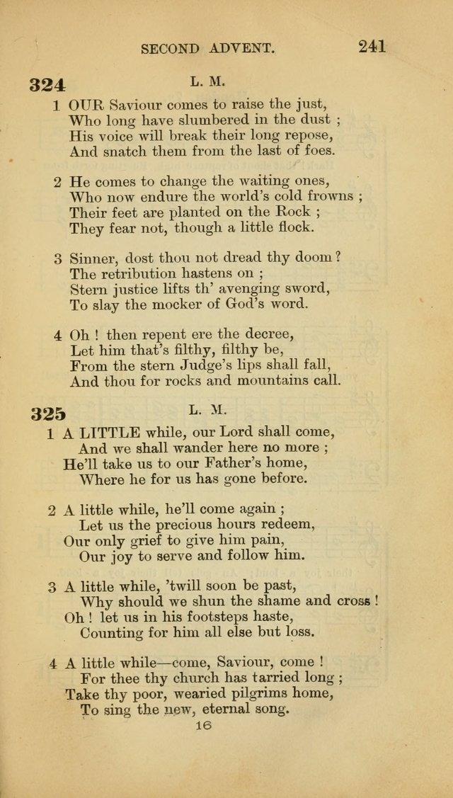 Hymns and Tunes: for those who keep the commandments of God and the faith of Jesus. page 246