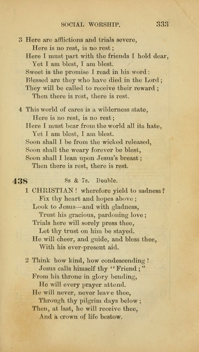 Hymns and Tunes: for those who keep the commandments of God and the faith of Jesus. page 338