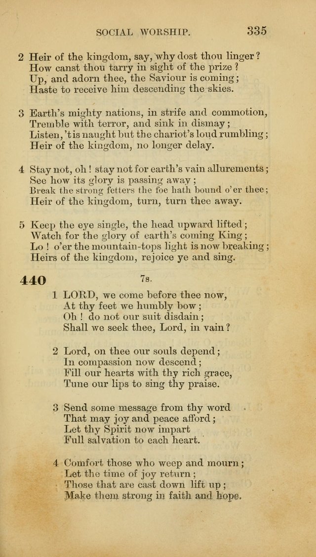 Hymns and Tunes: for those who keep the commandments of God and the faith of Jesus. page 340