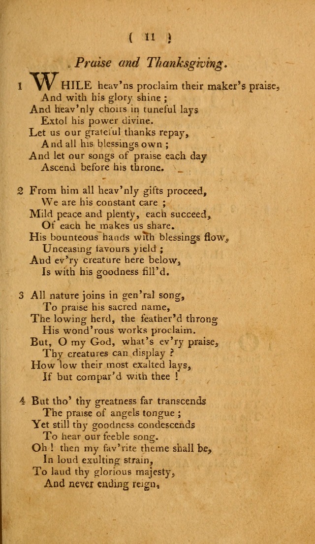 Hymns, for the Use of the Catholic Church in the United States of America (New ed.) page 11