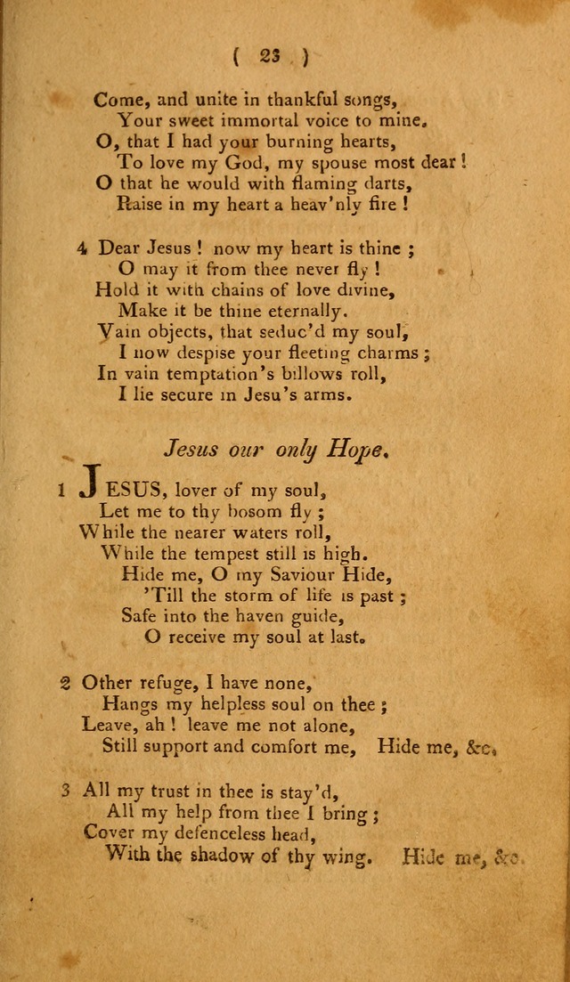 Hymns, for the Use of the Catholic Church in the United States of America (New ed.) page 23