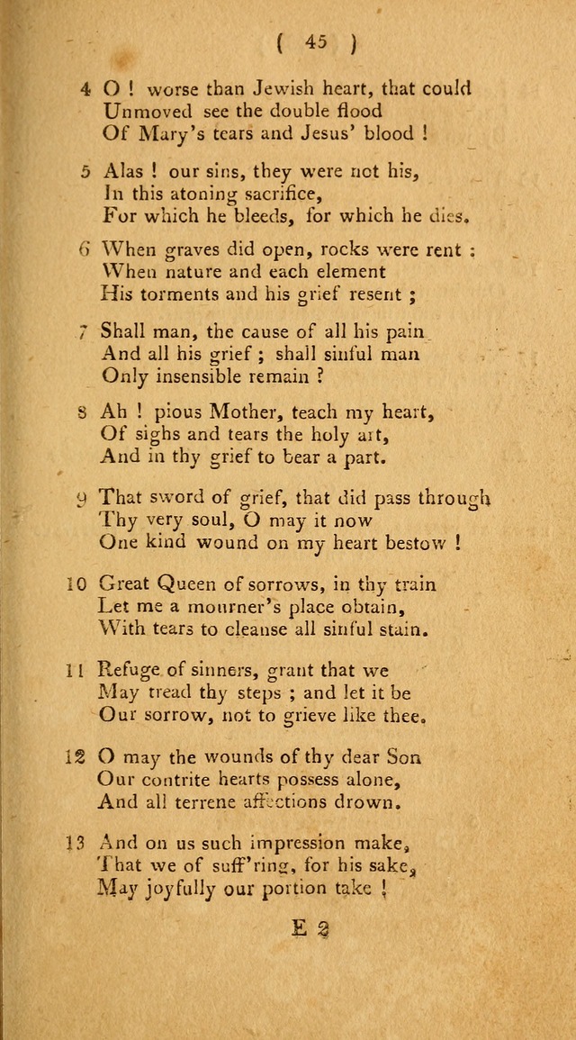 Hymns, for the Use of the Catholic Church in the United States of America (New ed.) page 45