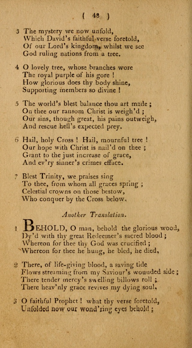 Hymns, for the Use of the Catholic Church in the United States of America (New ed.) page 48