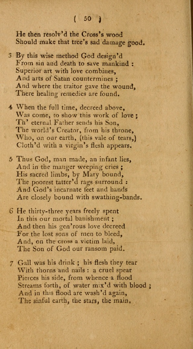 Hymns, for the Use of the Catholic Church in the United States of America (New ed.) page 50