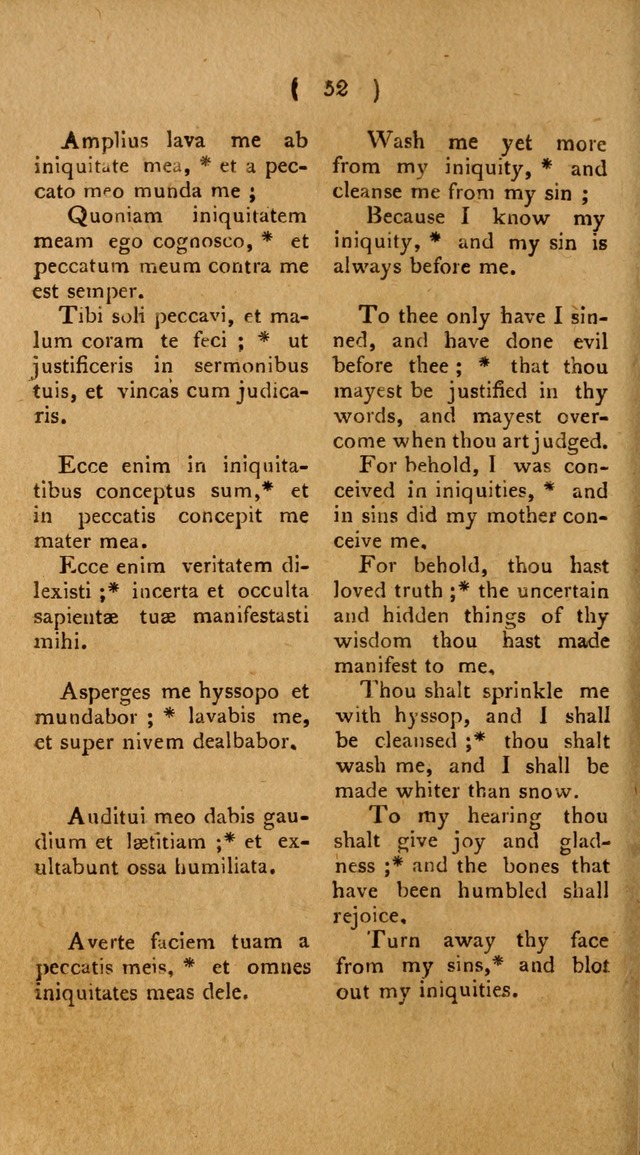 Hymns, for the Use of the Catholic Church in the United States of America (New ed.) page 52