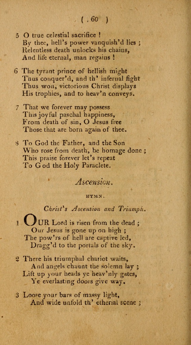 Hymns, for the Use of the Catholic Church in the United States of America (New ed.) page 60