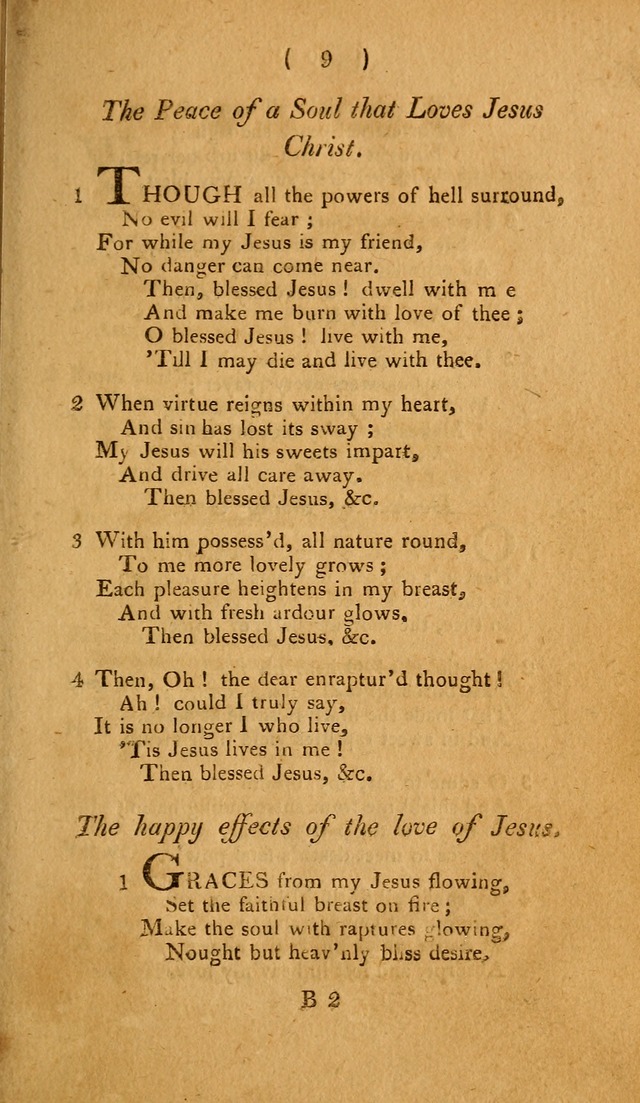 Hymns, for the Use of the Catholic Church in the United States of America (New ed.) page 9