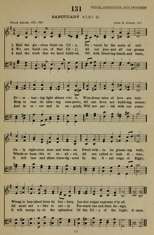 Hymns of the United Church page 115