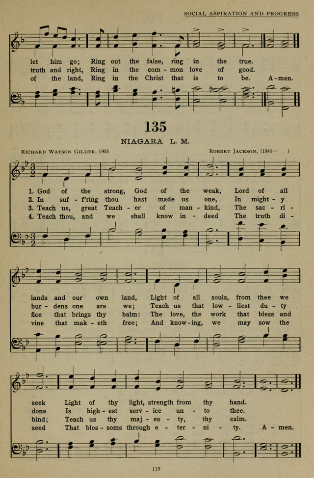 Hymns of the United Church page 119