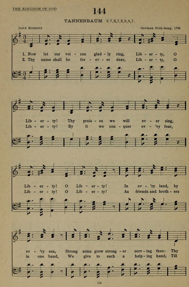 Hymns of the United Church page 126