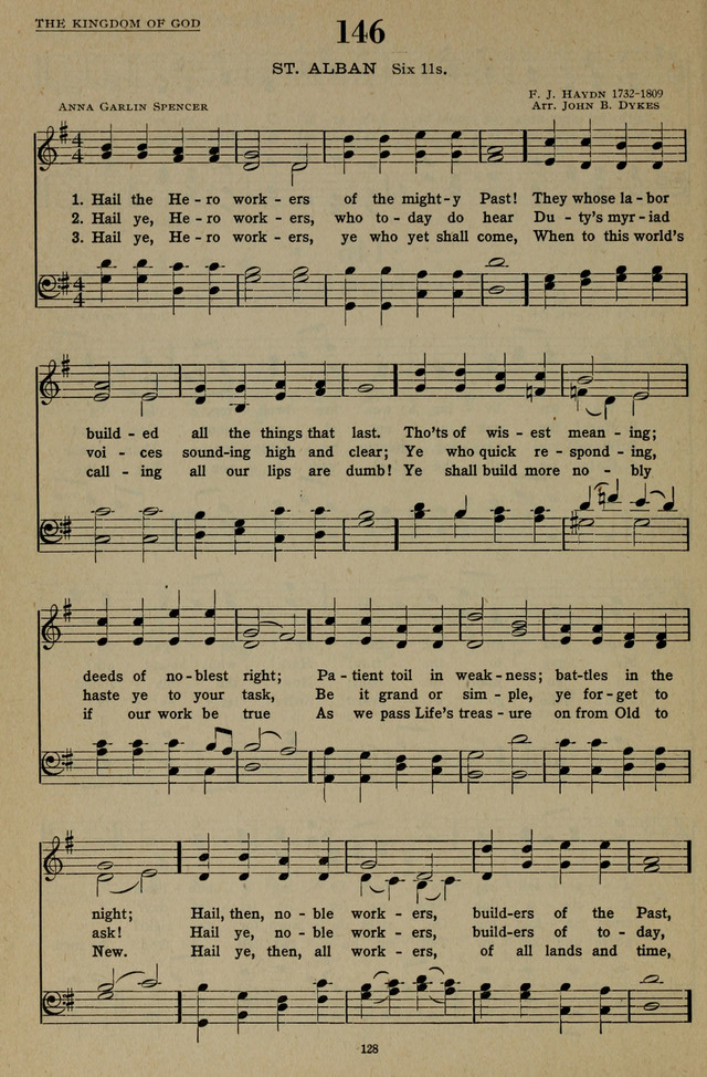 Hymns of the United Church page 128