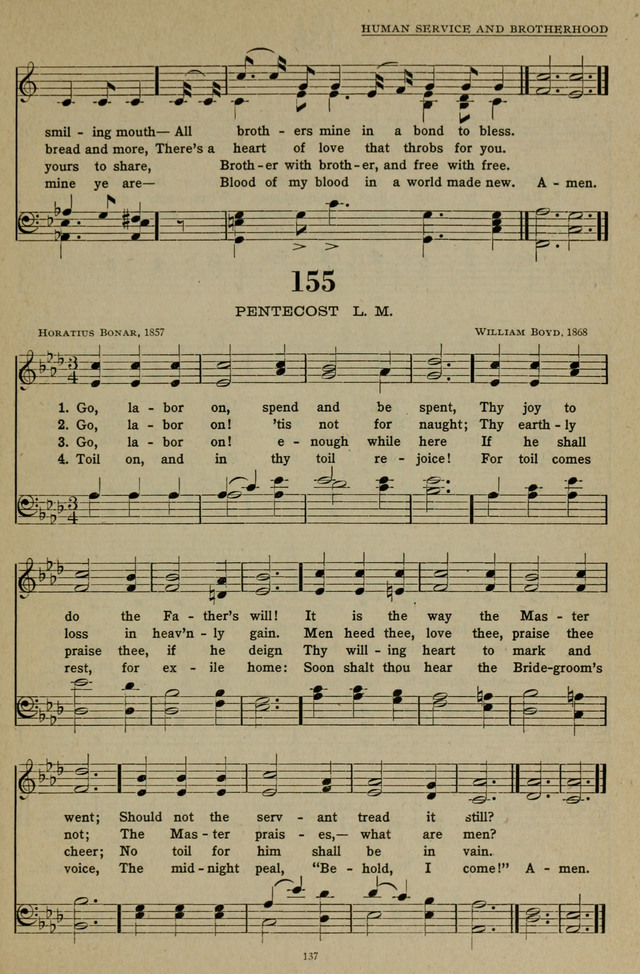 Hymns of the United Church page 137