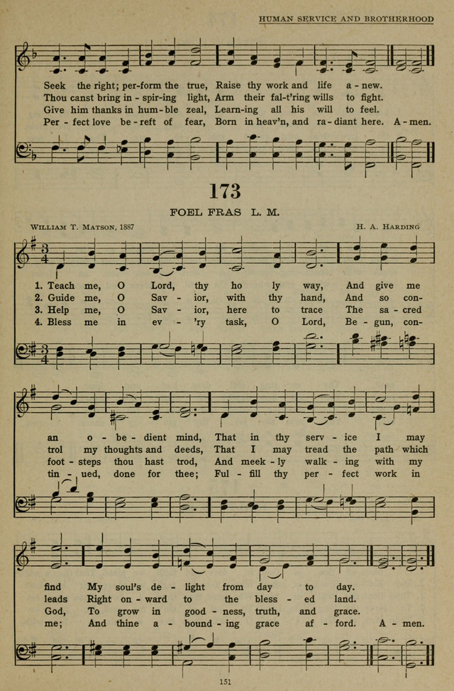 Hymns of the United Church page 151