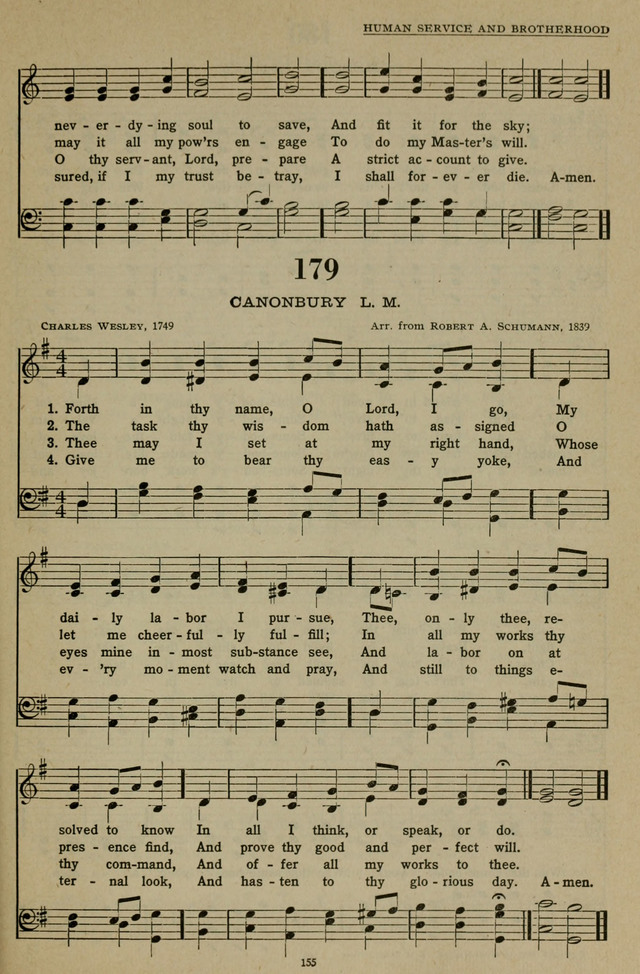 Hymns of the United Church page 155