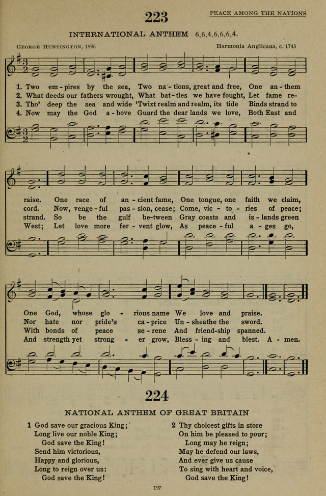 Hymns of the United Church page 197