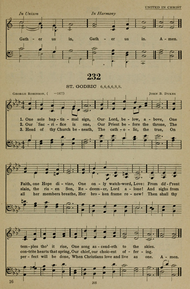 Hymns of the United Church page 205