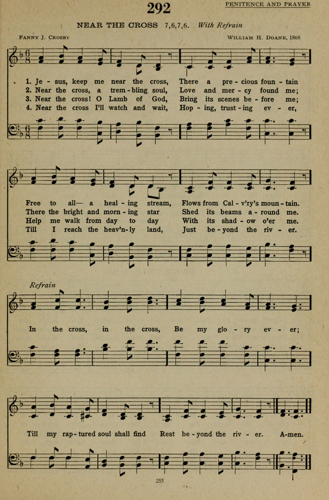 Hymns of the United Church page 255