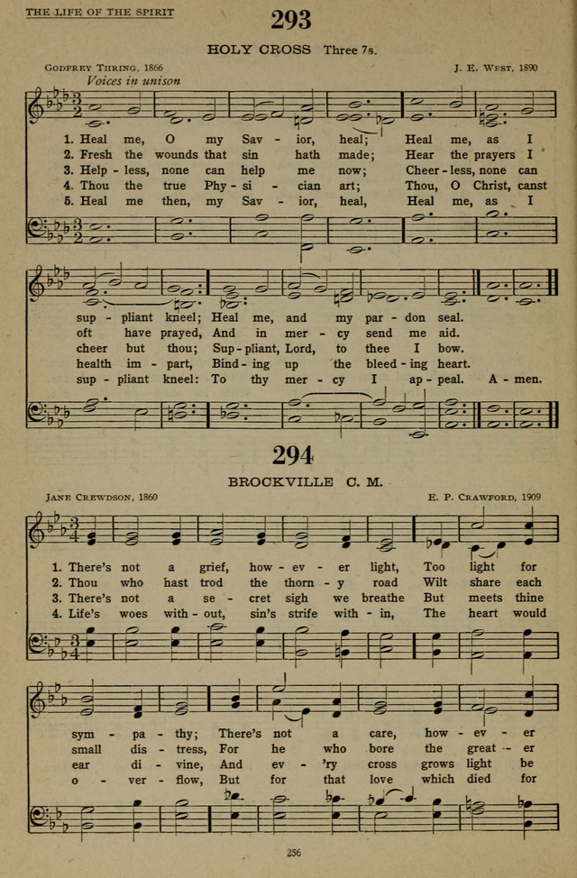 Hymns of the United Church page 256