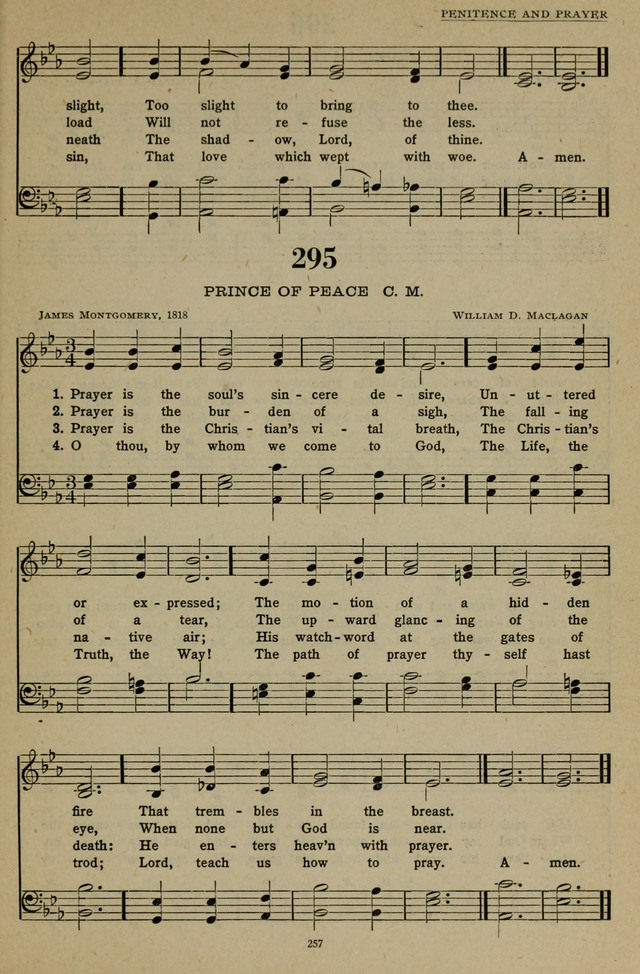 Hymns of the United Church page 257