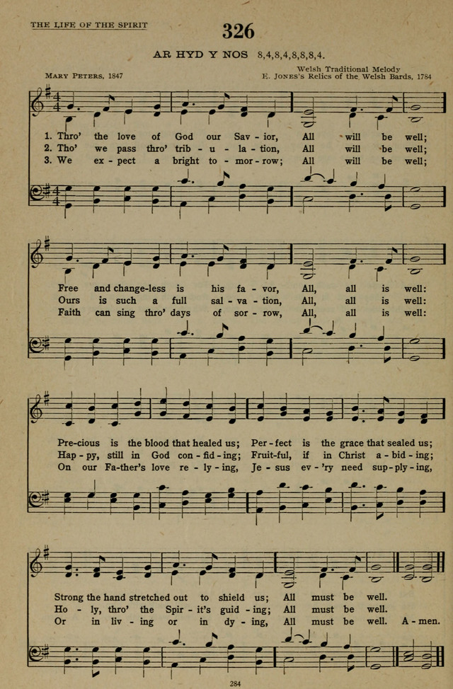 Hymns of the United Church page 284