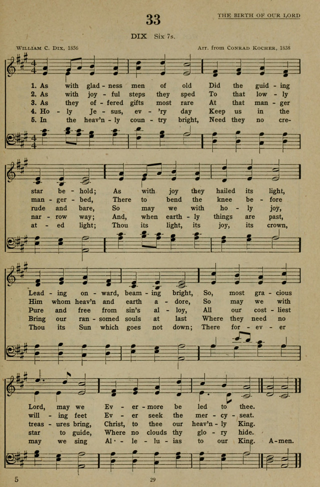 Hymns of the United Church page 29