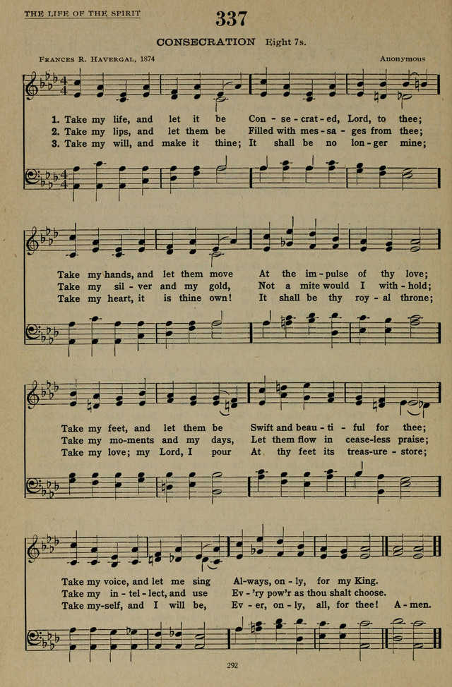 Hymns of the United Church page 292