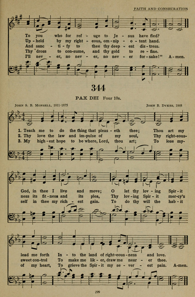 Hymns of the United Church page 299