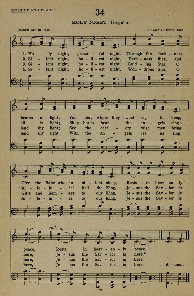 Hymns of the United Church page 30