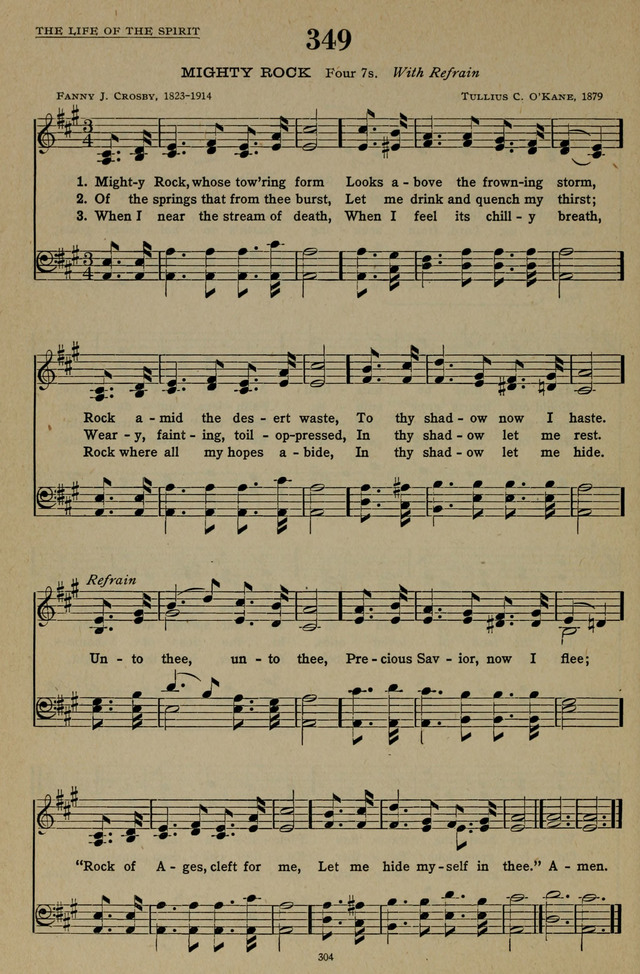 Hymns of the United Church page 304