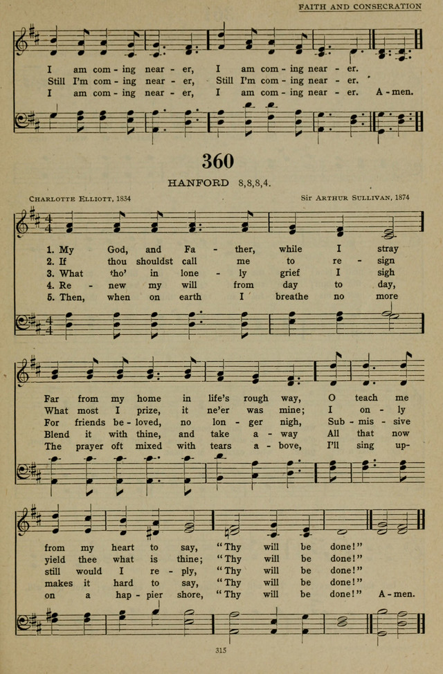 Hymns of the United Church page 315