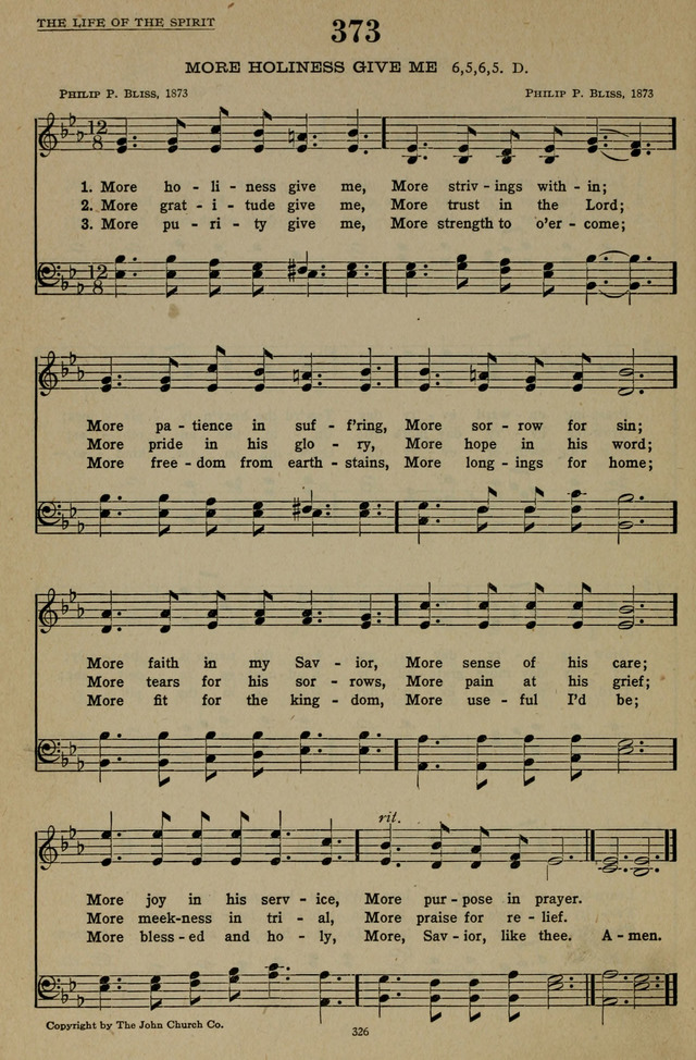 Hymns of the United Church page 326