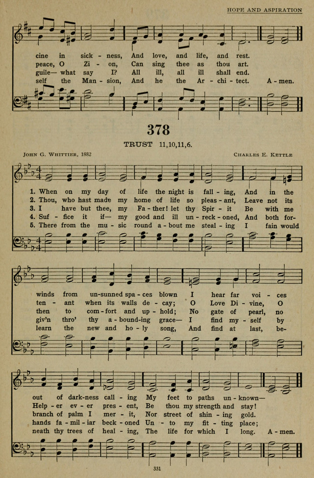 Hymns of the United Church page 331