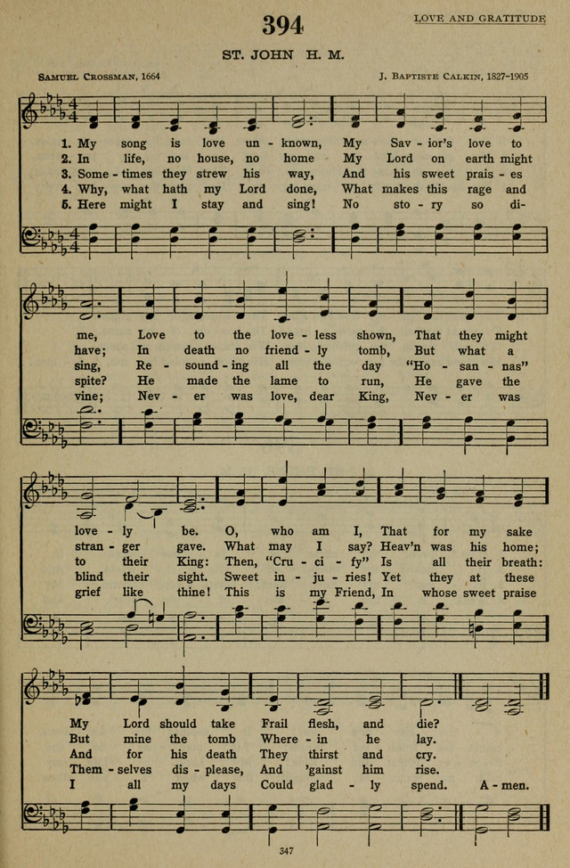 Hymns of the United Church page 347