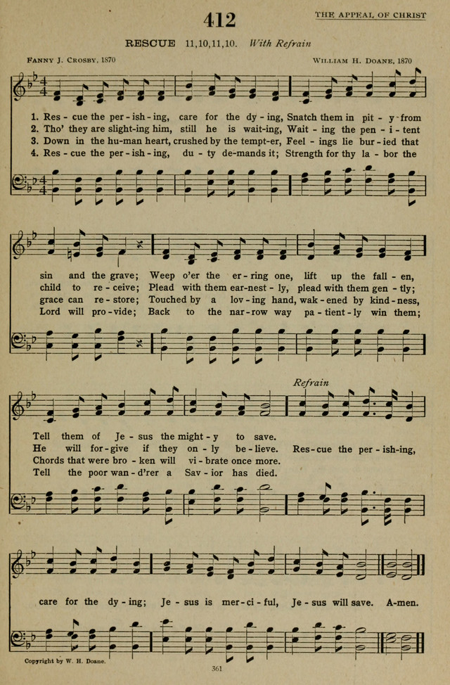 Hymns of the United Church page 361