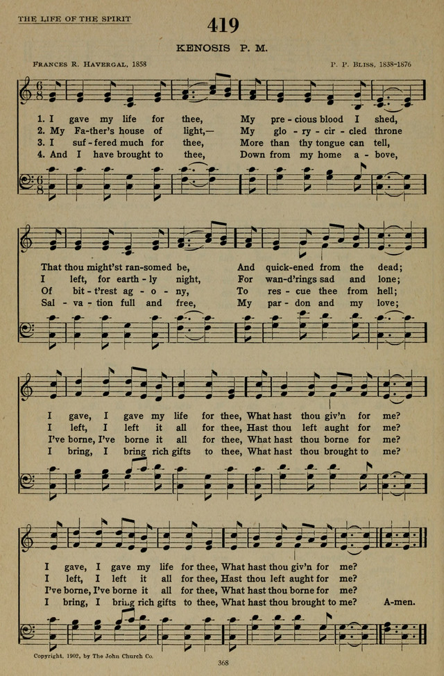 Hymns of the United Church page 368