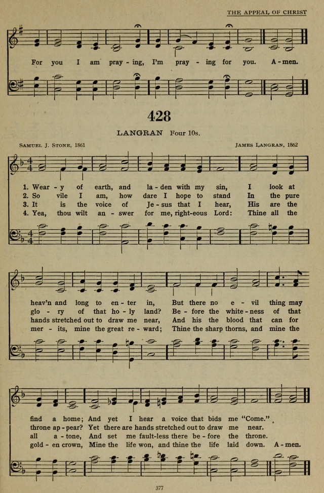 Hymns of the United Church page 377