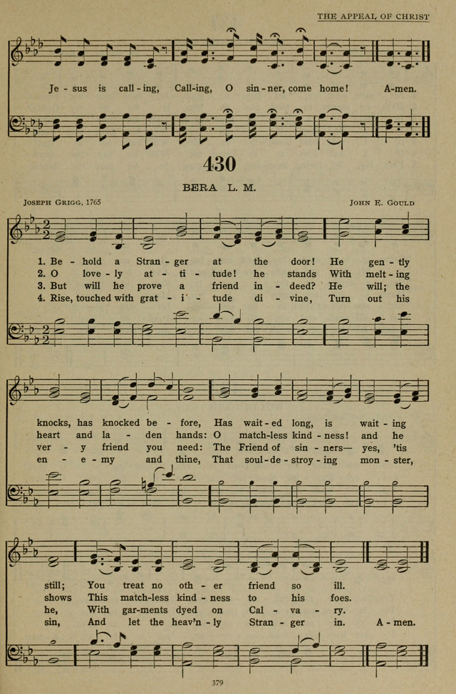 Hymns of the United Church page 379