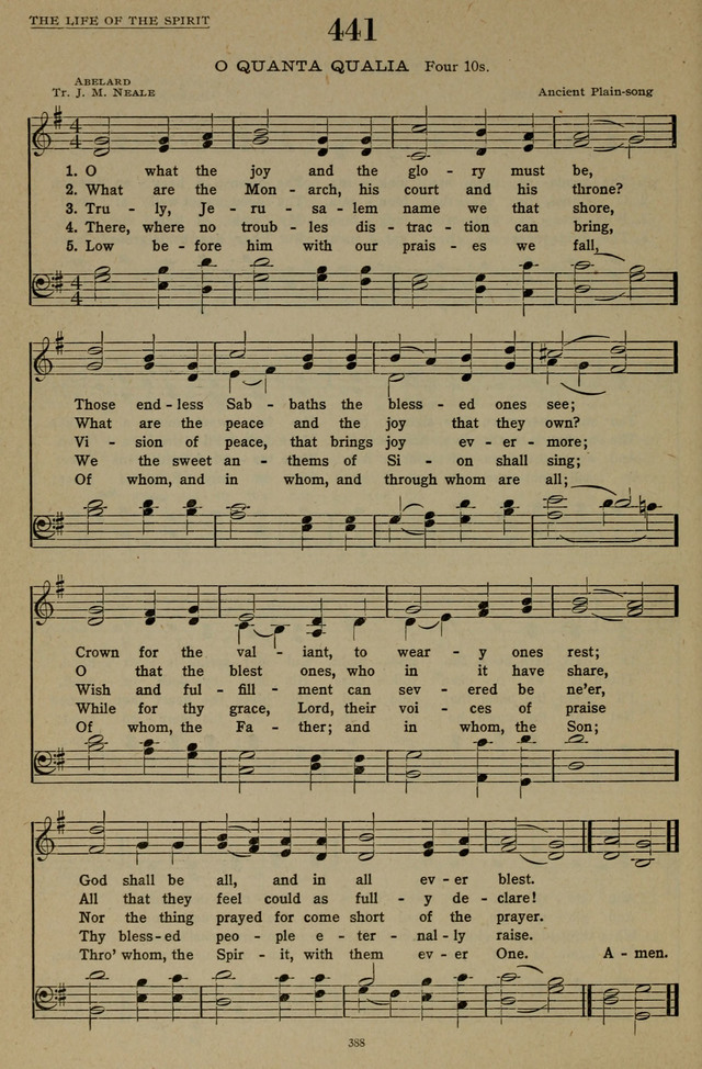 Hymns of the United Church page 388